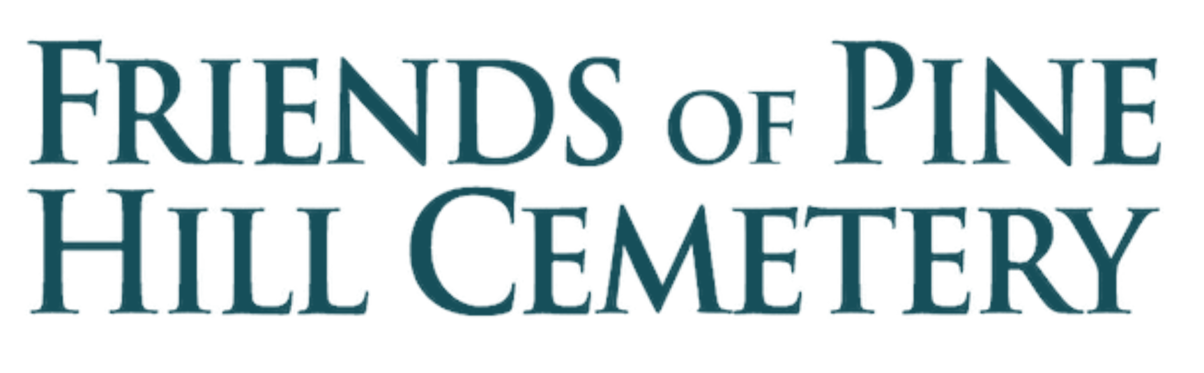 logo for Facebook group: Friends of Pine Hill Cemetery